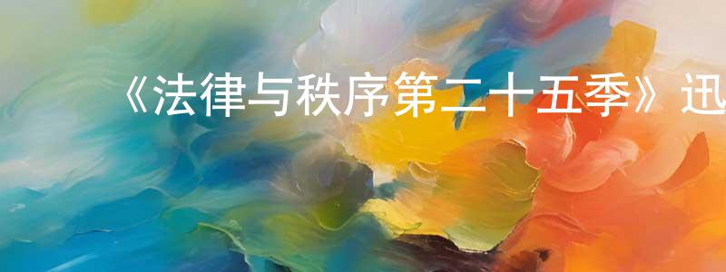 安世耿的动漫综艺大全,《法律与秩序第二十五季》迅雷下载/在线观看-犯罪历史-美剧天堂
